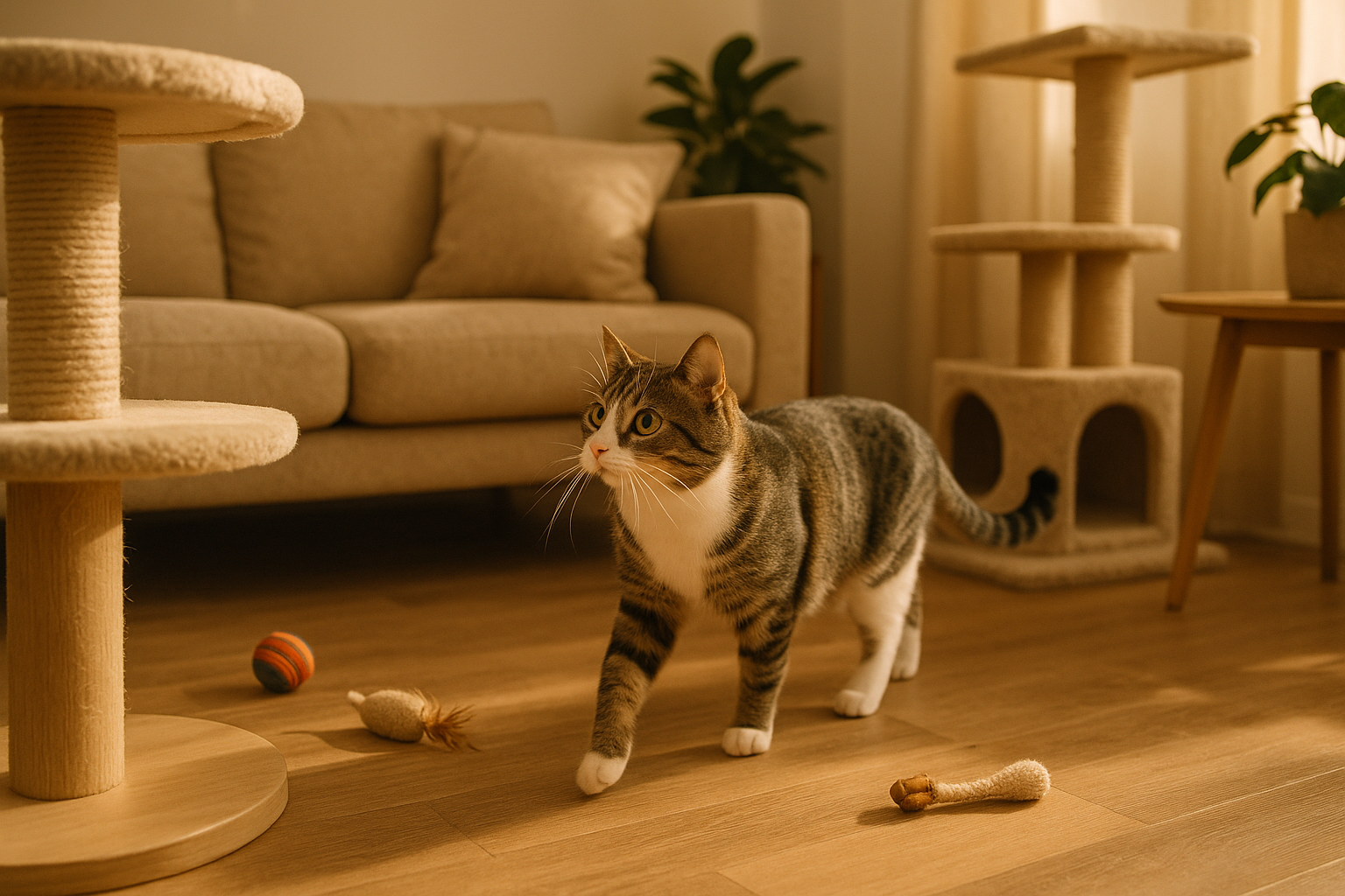 Berikning för innekatter: Så skapar du en stimulerande vardag